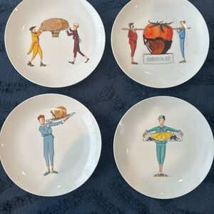 Vintage Cider House Plates